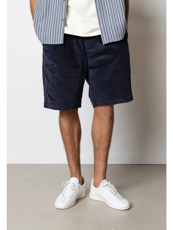 Fox corduroy shorts - Navy sold by Brando