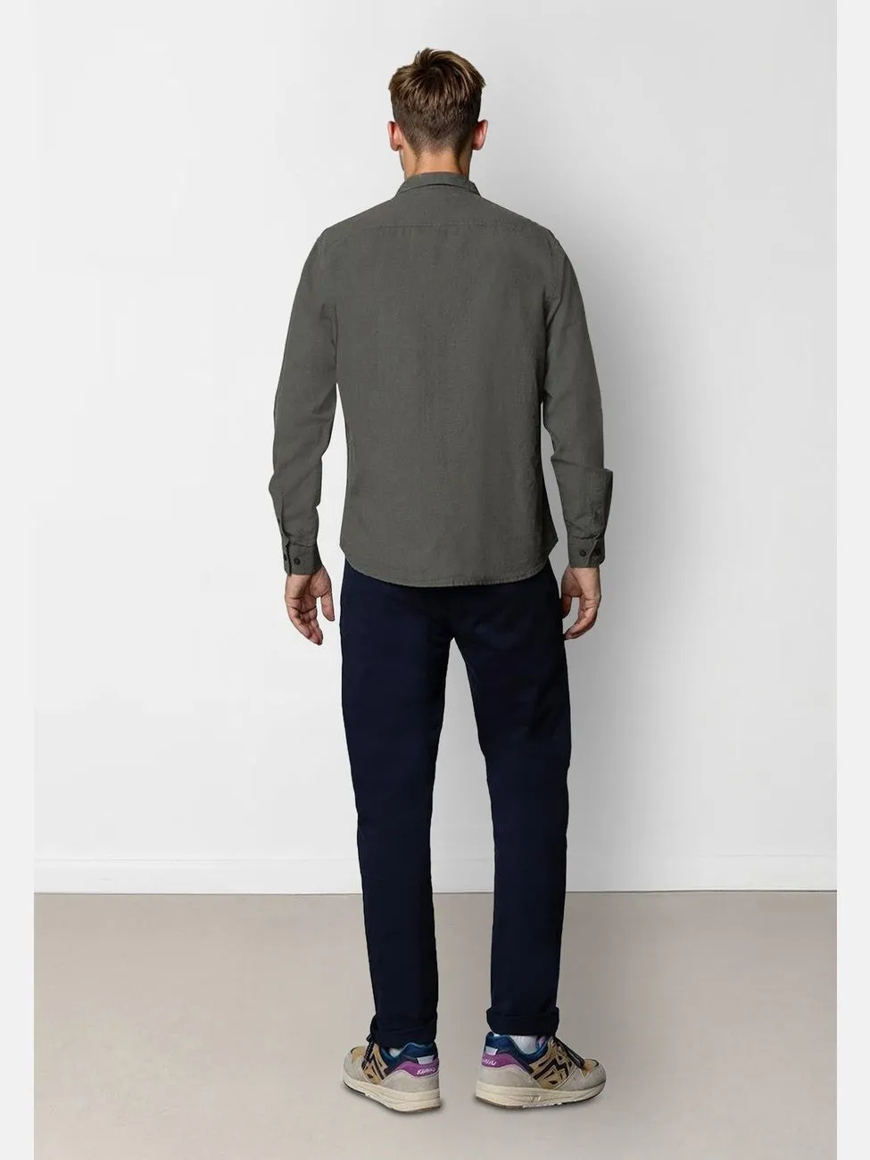 Luca shirt L/S - Army sold by Brando product image thumbnail 4