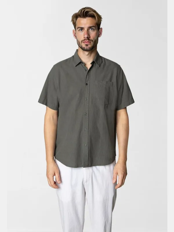 Luca shirt S/S - Army sold by Brando