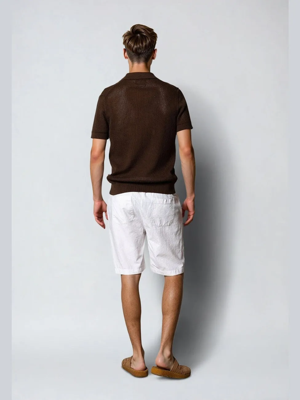 Barcelona Luca shorts - White sold by Brando product image thumbnail 4