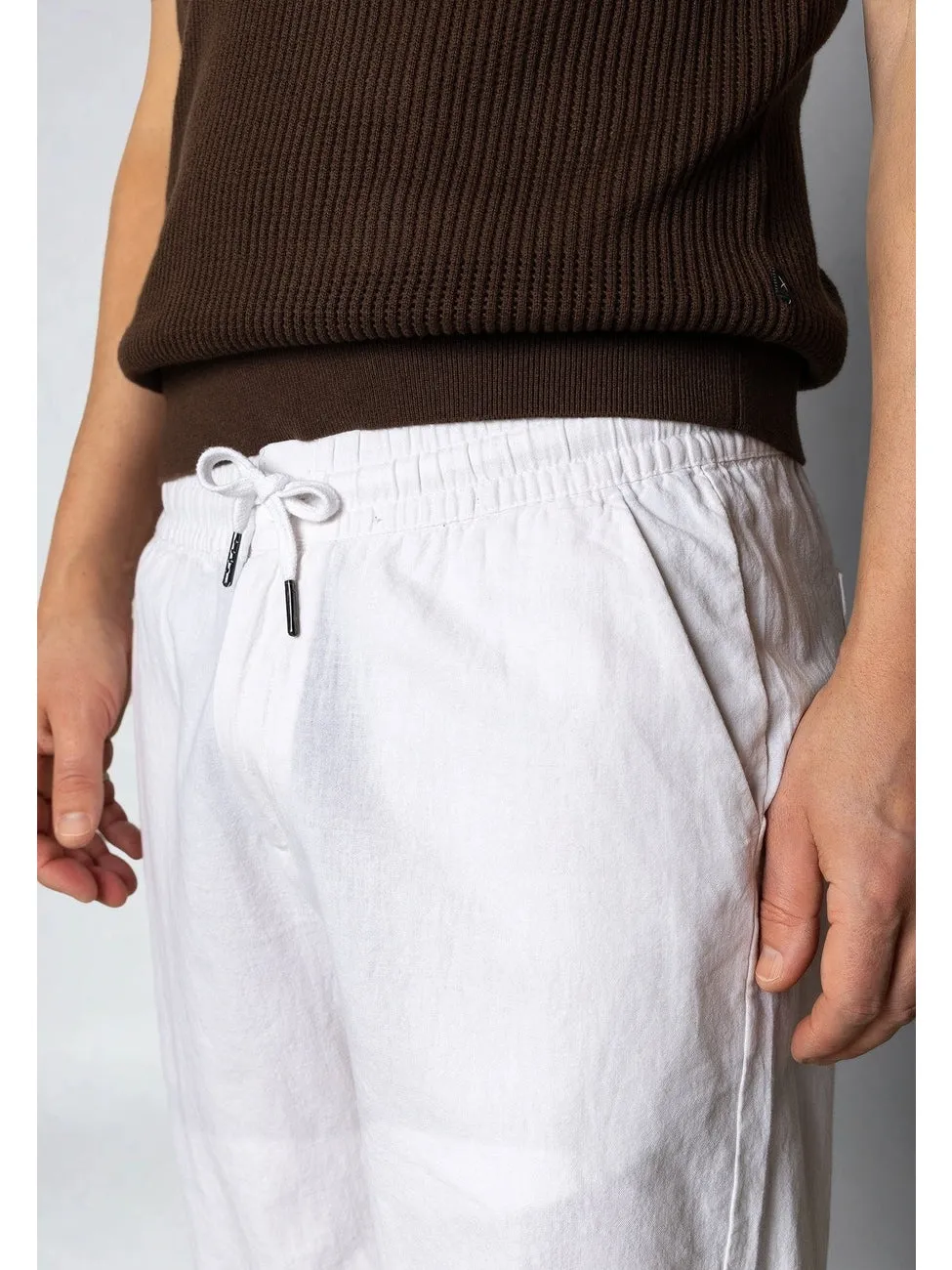 Barcelona Luca shorts - White sold by Brando product image thumbnail 3