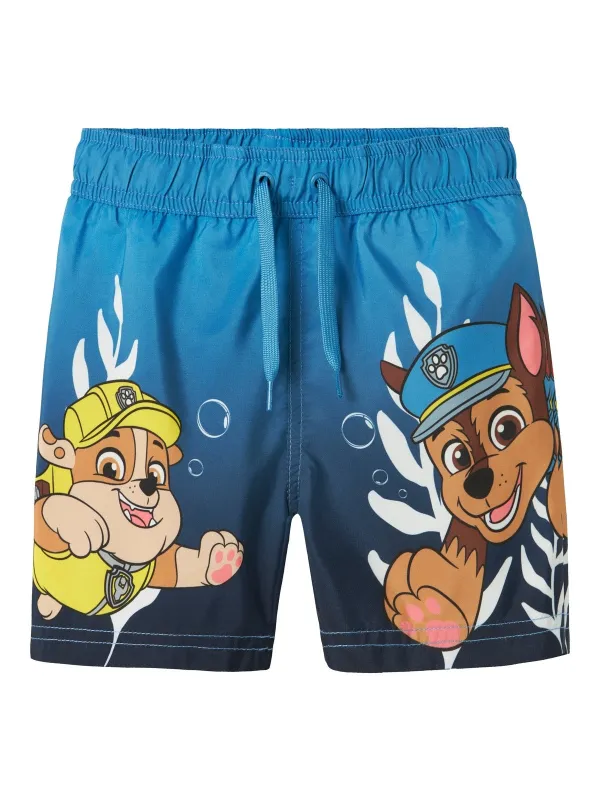 MABBE PAW PATROL LANG BADESHORTS - Parisian Blue sold by Brando