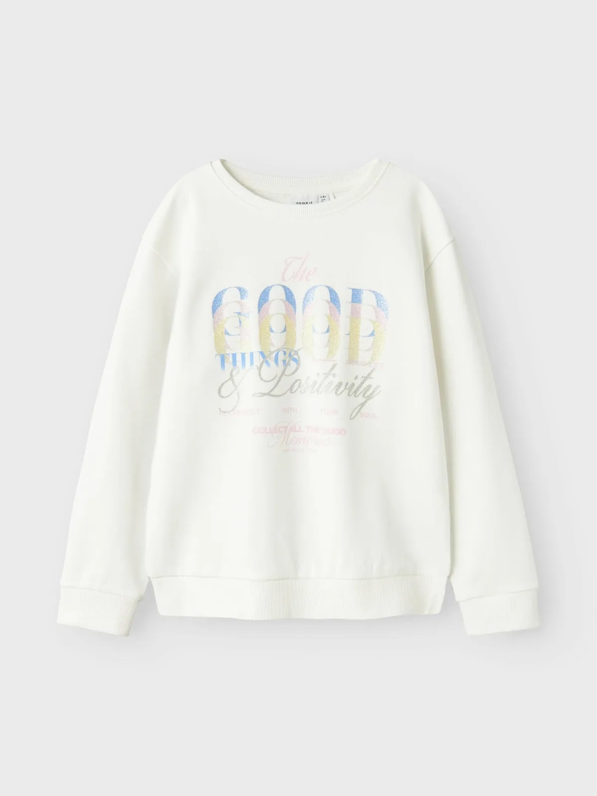 BOPPE SWEAT GENSER - Cloud Dancer sold by Brando product image thumbnail 4