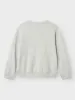 BOPPE SWEAT GENSER - Light Grey Melange sold by Brando