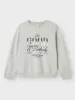 BOPPE SWEAT GENSER - Light Grey Melange sold by Brando