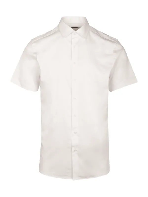 Totti kortermet skjorte - white sold by Brando