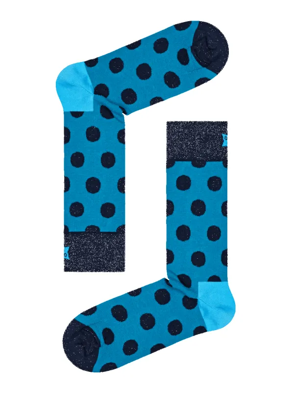 Big dot sokker - turquoise sold by Brando