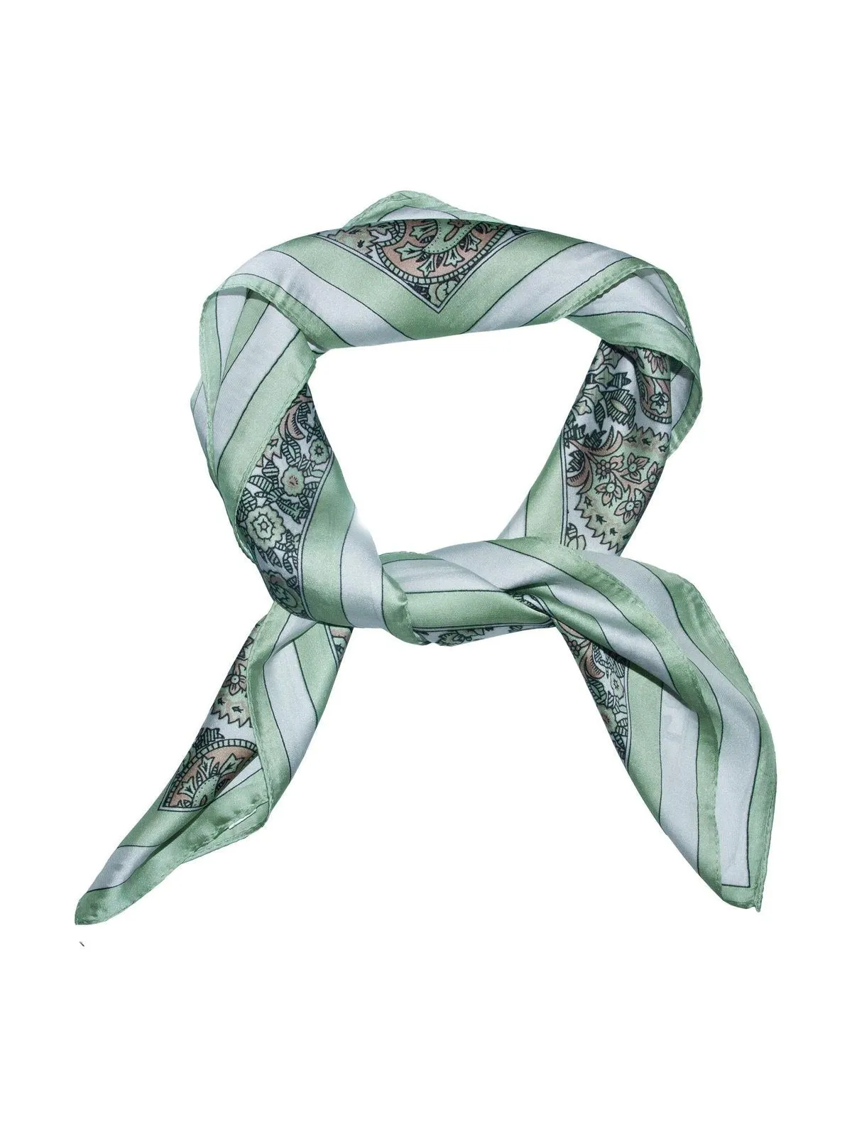 Skjerf paisley - grønn sold by Brando