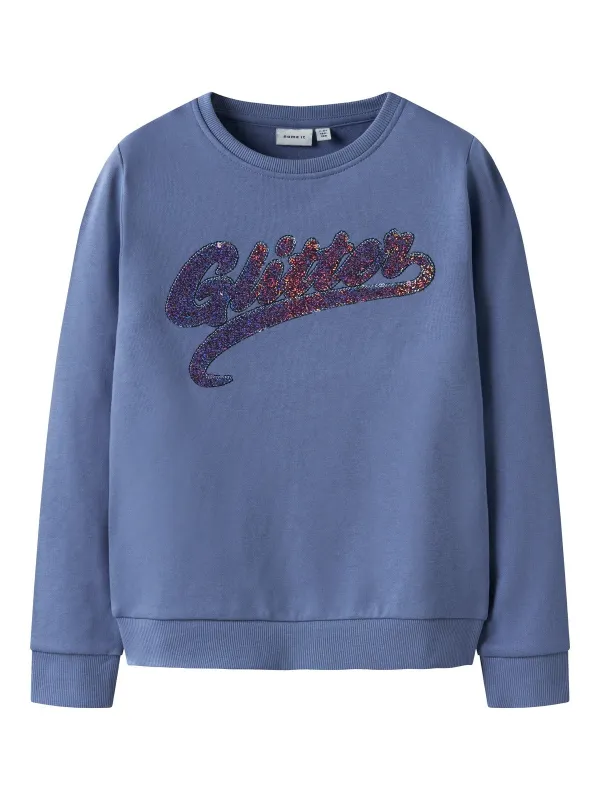 SISTRINE genser - Bleached Denim sold by Brando