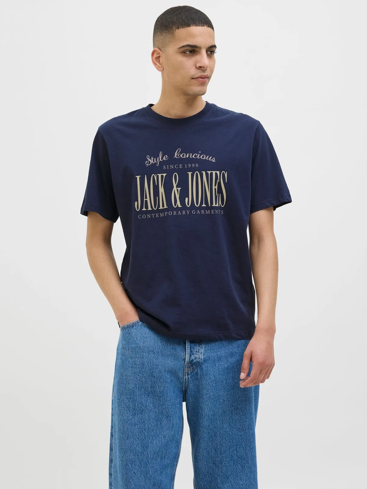 Jprstar t-skjorte - navy blazer sold by Brando product image thumbnail 2