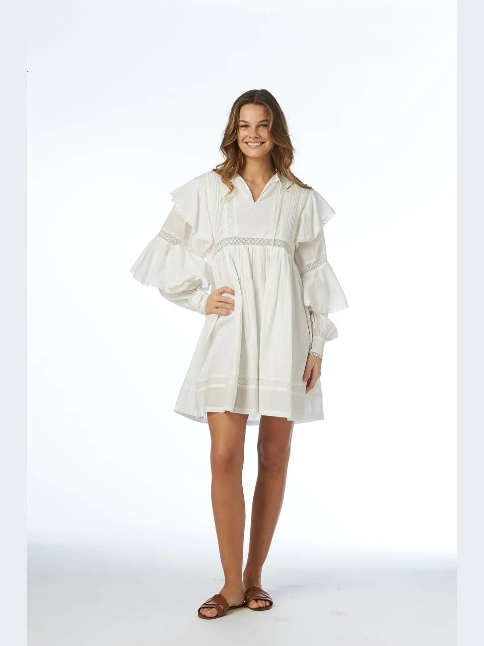 Miri kjole - white sold by Brando product image thumbnail 4