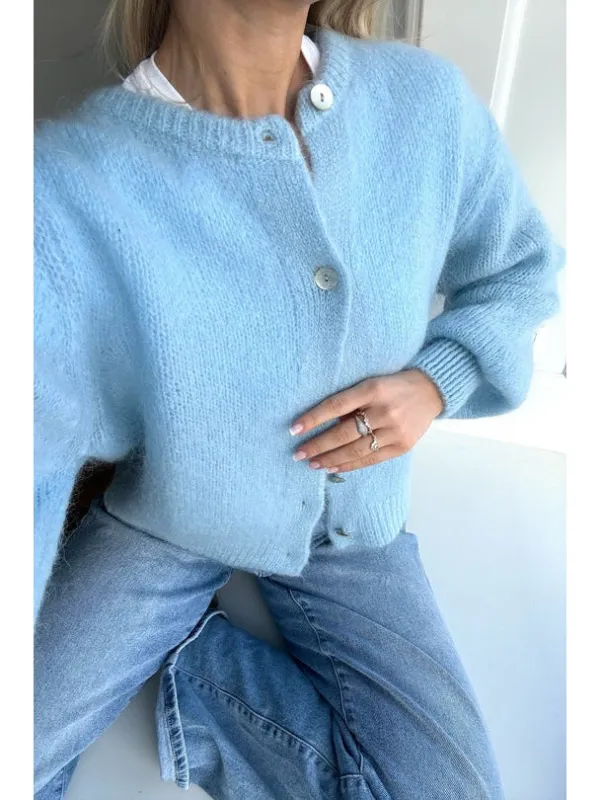 Ida cardigan -  light blue sold by Brando