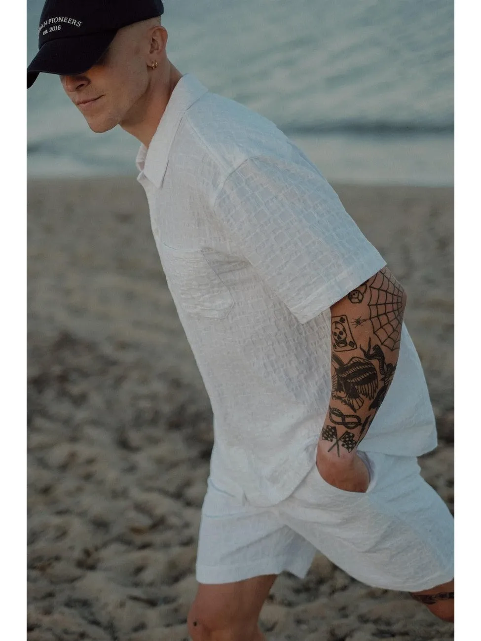 Joshua skjorte - white sold by Brando product image thumbnail 3