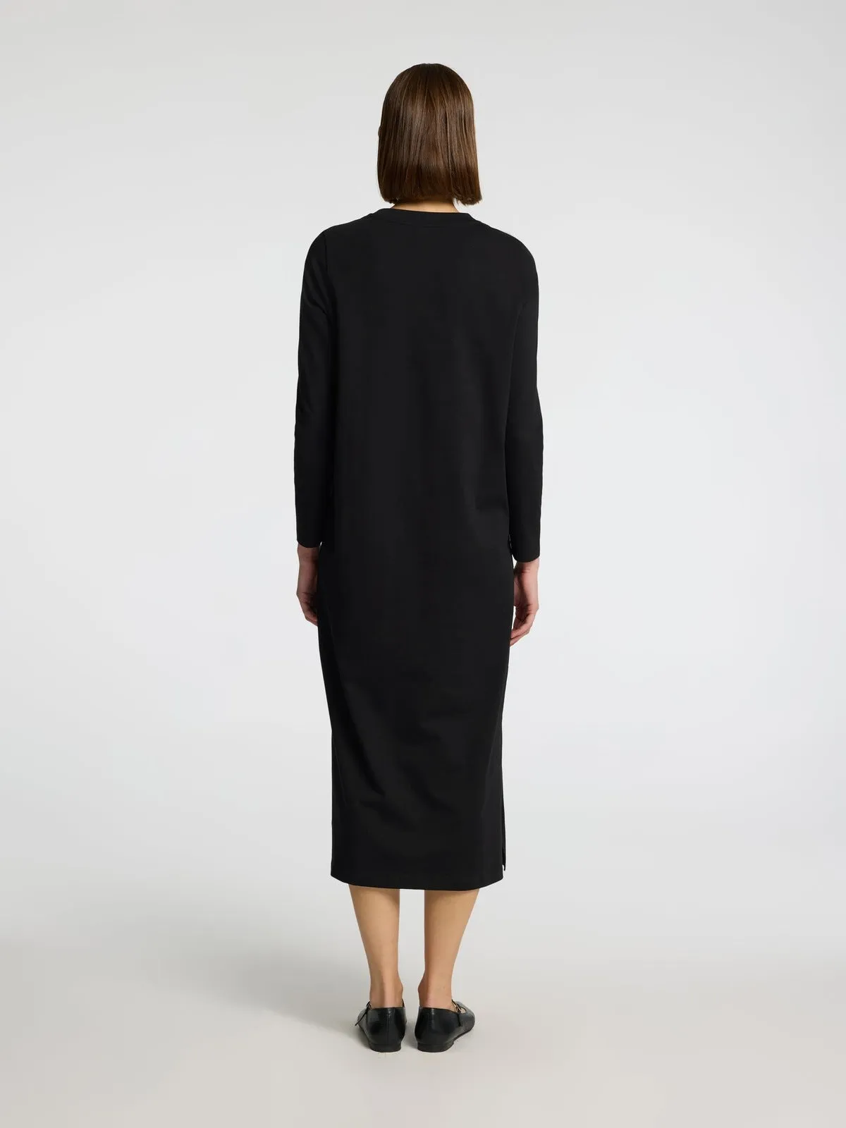 Malene midi kjole - black sold by Brando product image thumbnail 4