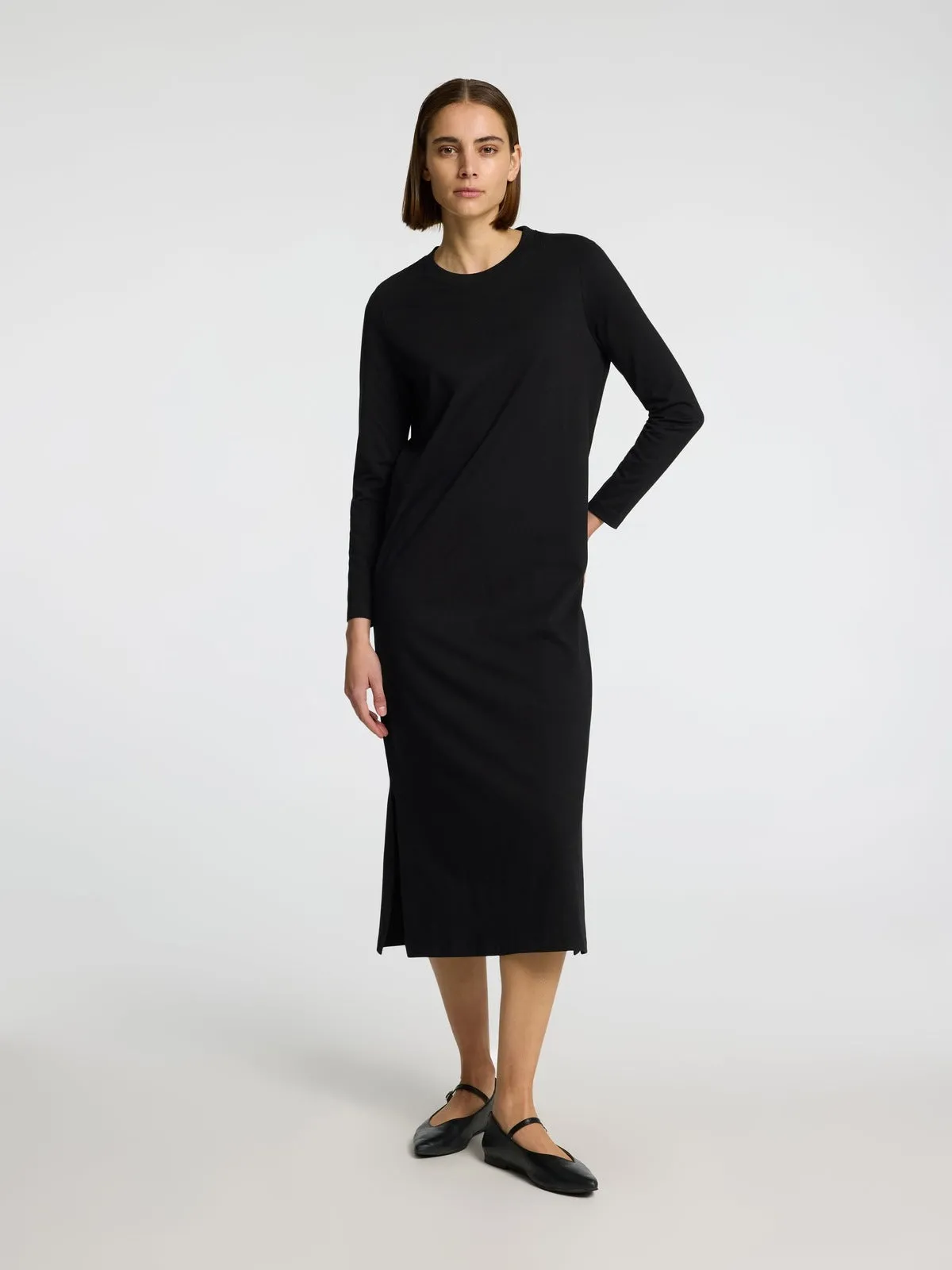 Malene midi kjole - black sold by Brando product image thumbnail 5