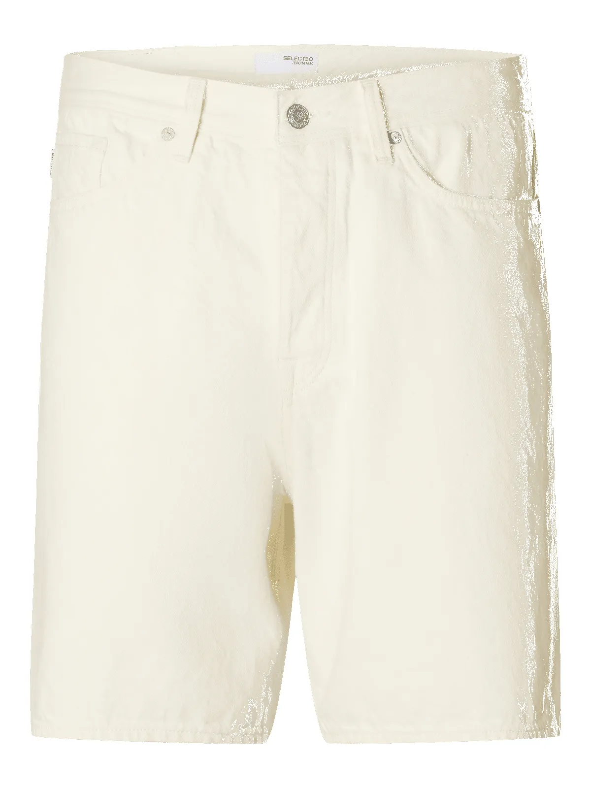 ALEX SHORTS - white denim sold by Brando