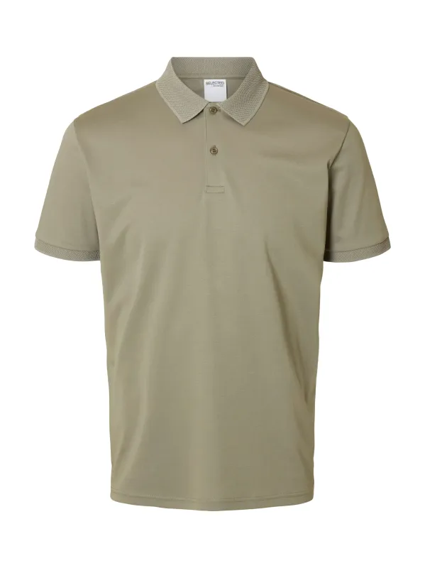 FAVE BUTTON POLO - VETIVER sold by Brando