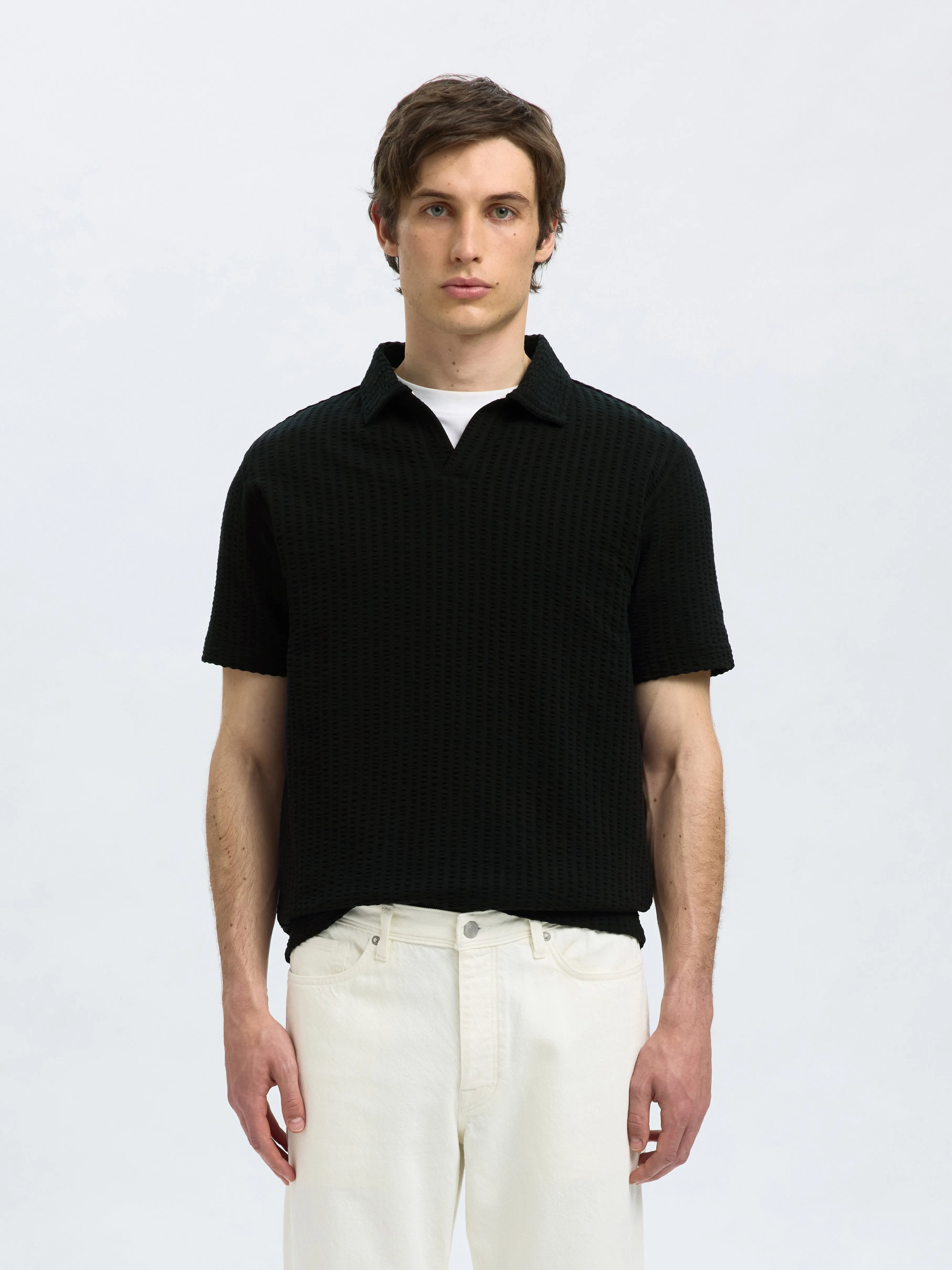 BLAKE POLO - Black sold by Brando product image thumbnail 2