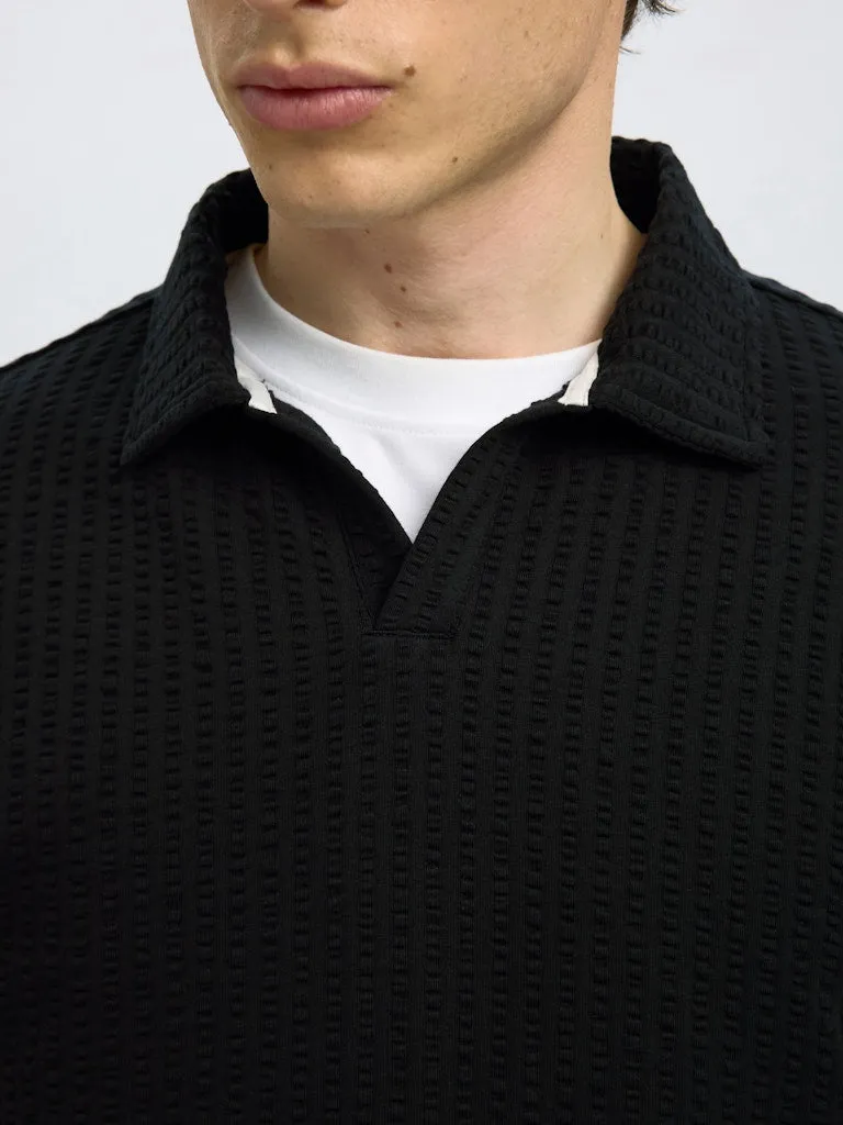 BLAKE POLO - Black sold by Brando product image thumbnail 3