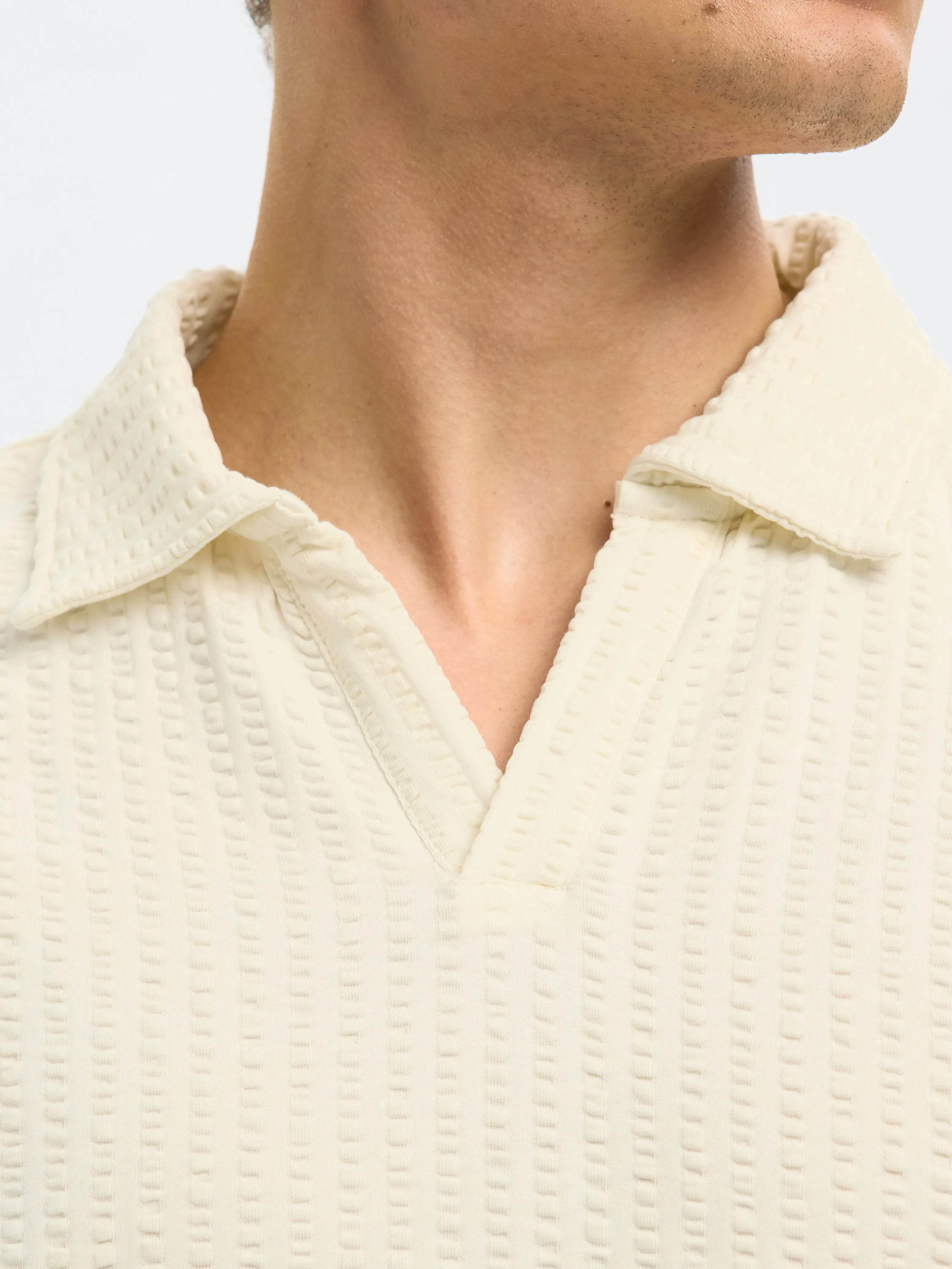 BLAKE POLO - Egret sold by Brando product image thumbnail 3