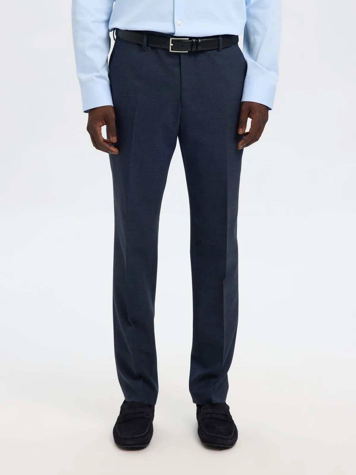 SLIM THEO ULL BLAZER - Sky Captain sold by Brando product image thumbnail 2