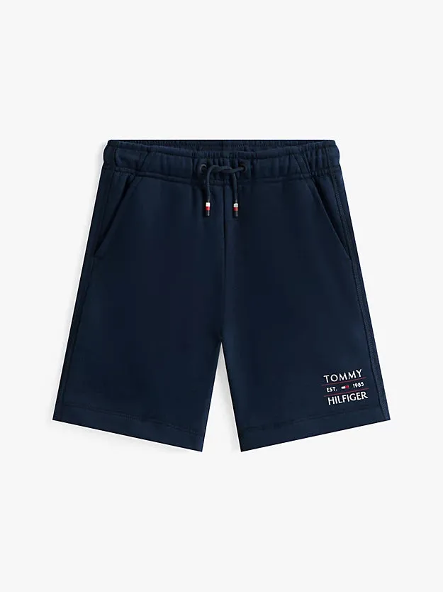 FLAG HILFIGER SWEATSHORT - Dark Night Navy sold by Brando