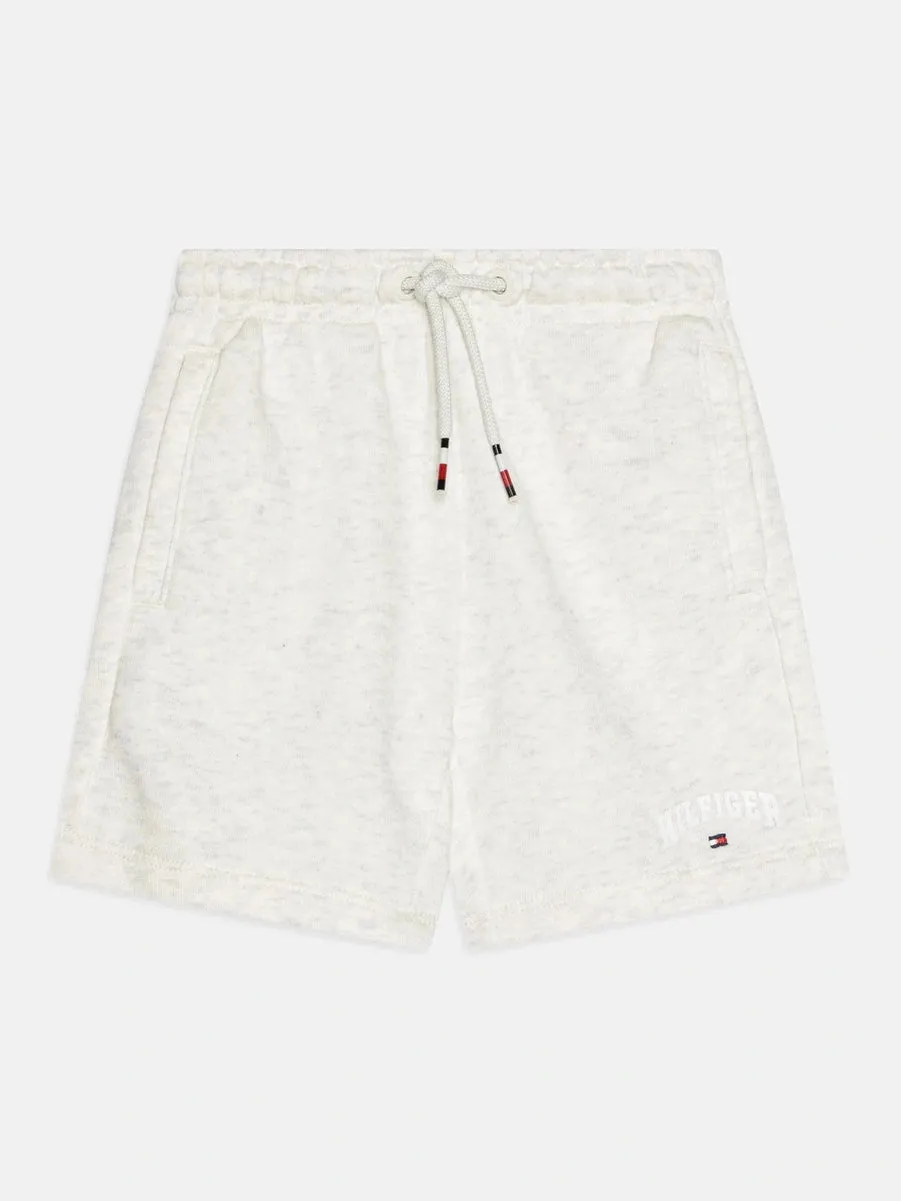 VARSITY SWEATSHORTS - Snow White Heather sold by Brando