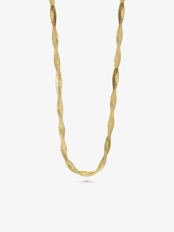 Twisted smykke - gull sold by Brando