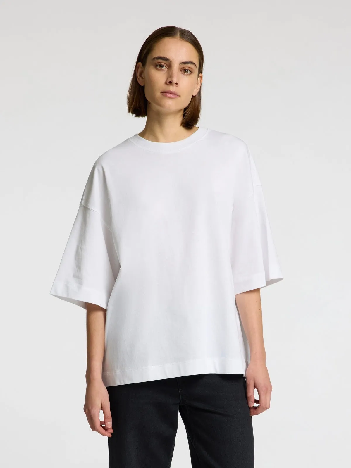 Colwoman oversized t-skjorte - bright white sold by Brando product image thumbnail 2
