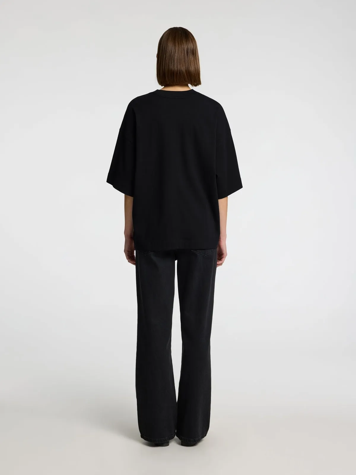 Colwoman oversized t-skjorte - black sold by Brando product image thumbnail 5
