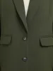 Rita relaxed blazer - deep depths sold by Brando