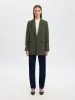 Rita relaxed blazer - deep depths sold by Brando