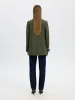 Rita relaxed blazer - deep depths sold by Brando