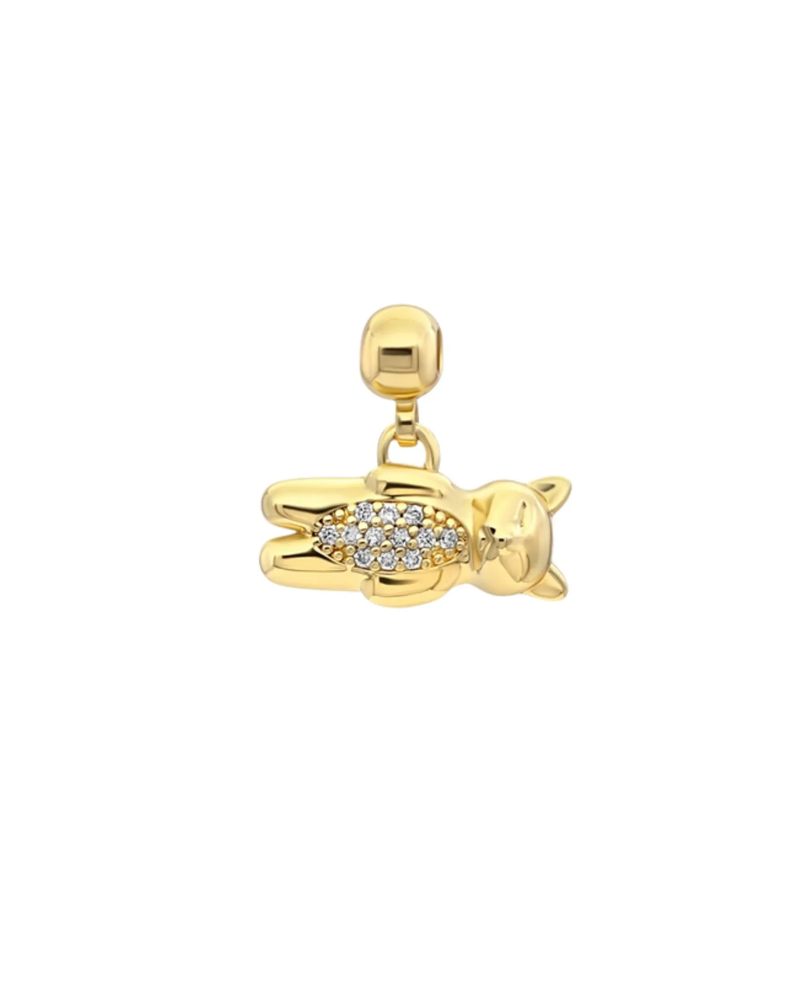 Cat Charm - Gold sold by Brando