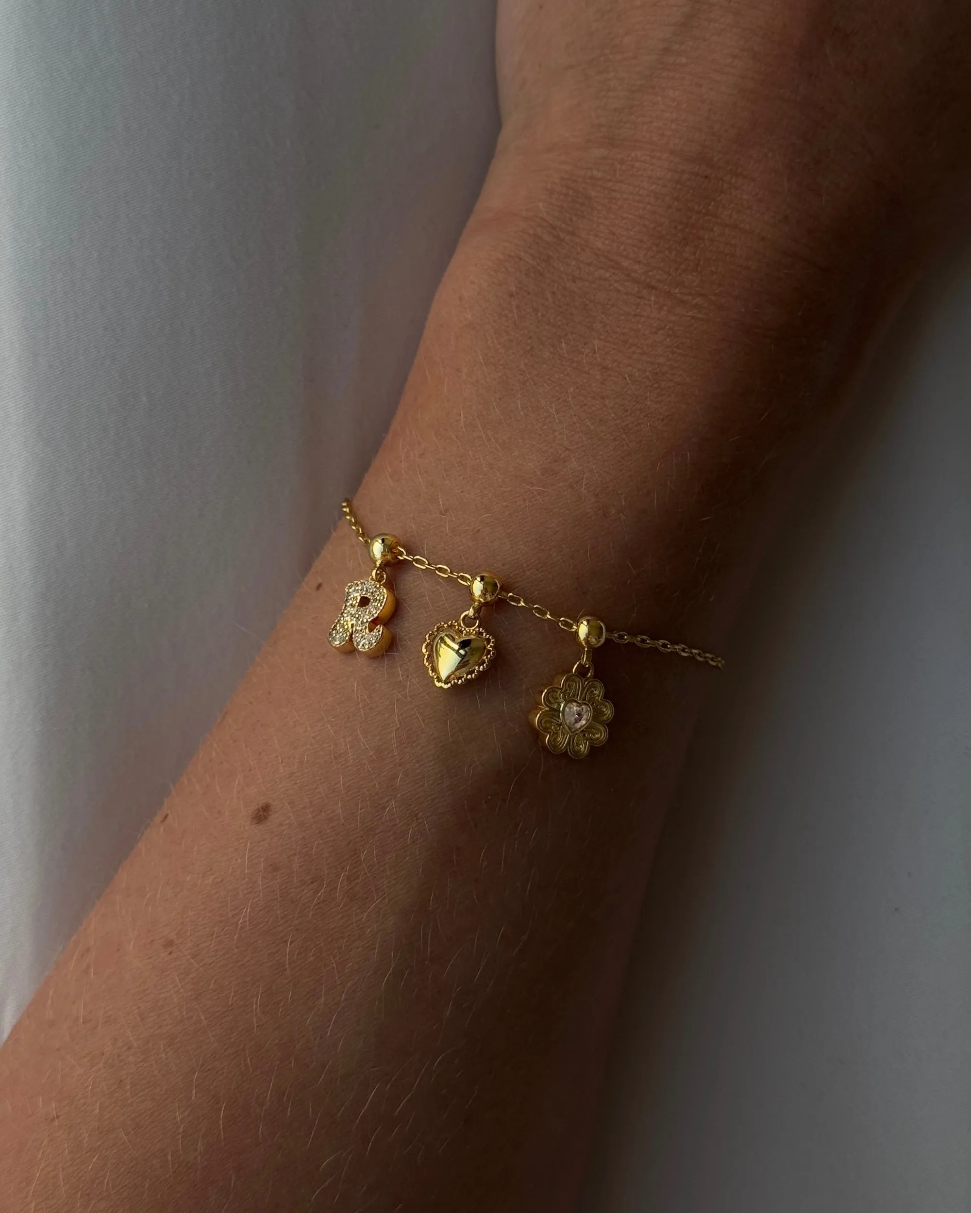 Heart Charm - Gold sold by Brando product image thumbnail 2