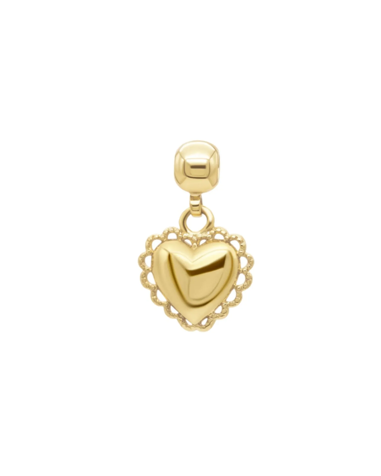 Heart Charm - Gold sold by Brando