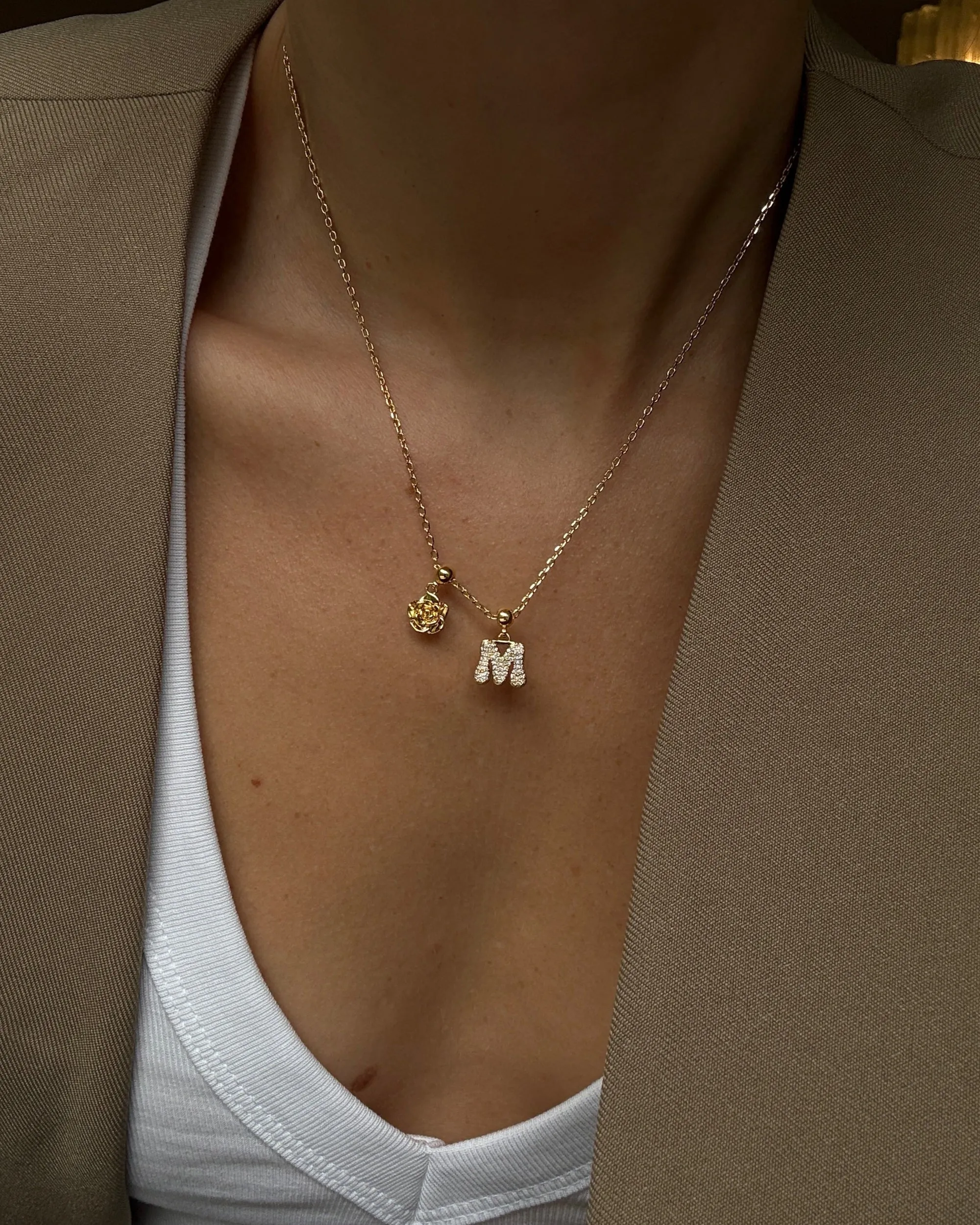 Rose Charm - Gold sold by Brando product image thumbnail 2