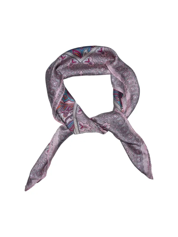Skjerf paisley - rosa sold by Brando