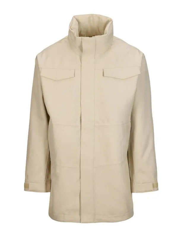 Nordavind jakke - beige denim sold by Brando