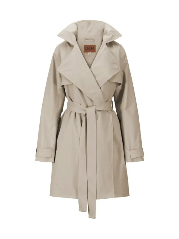 Yren coat - sand sold by Brando