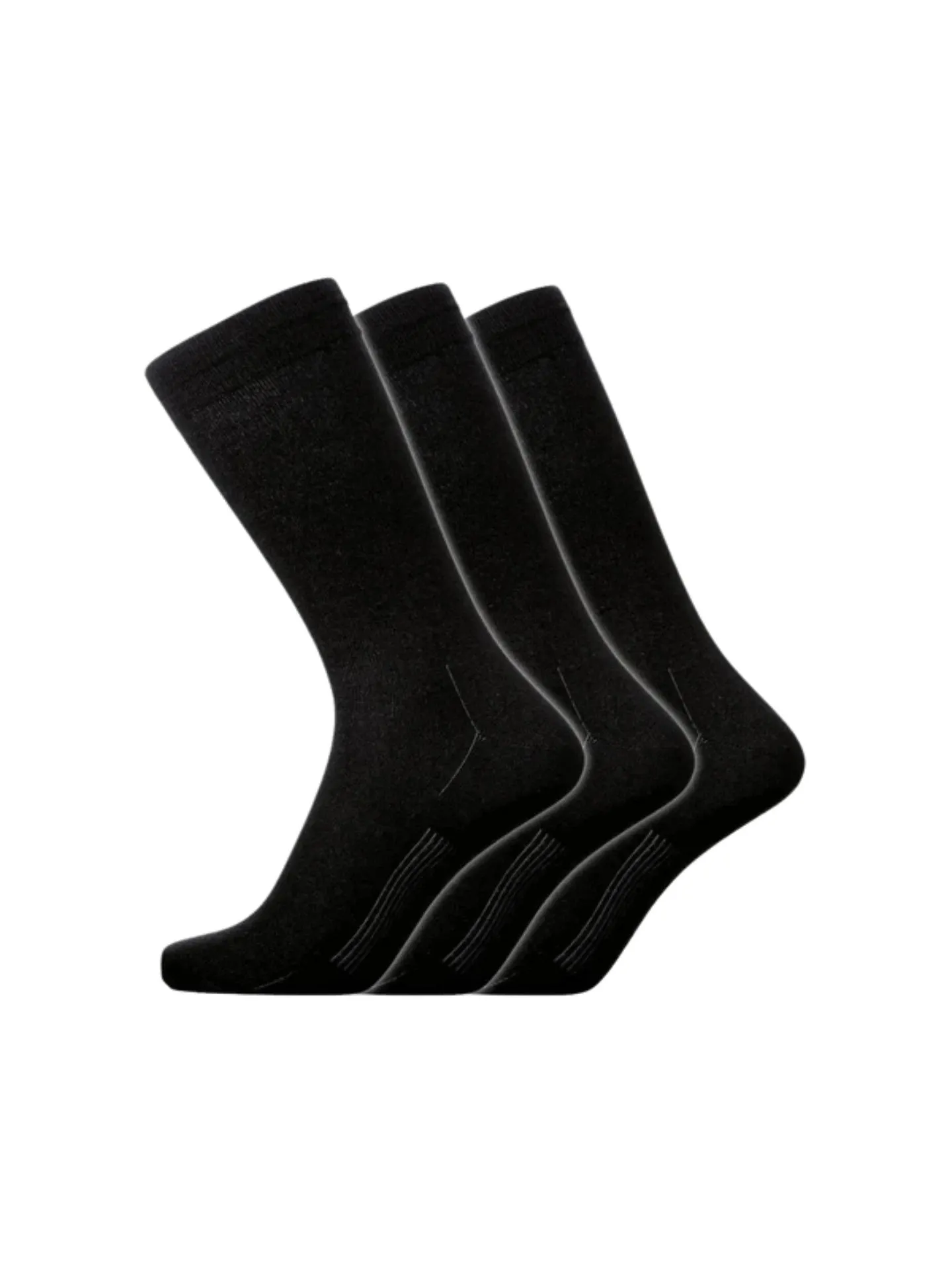 Bambus 3pack sokker - sort sold by Brando