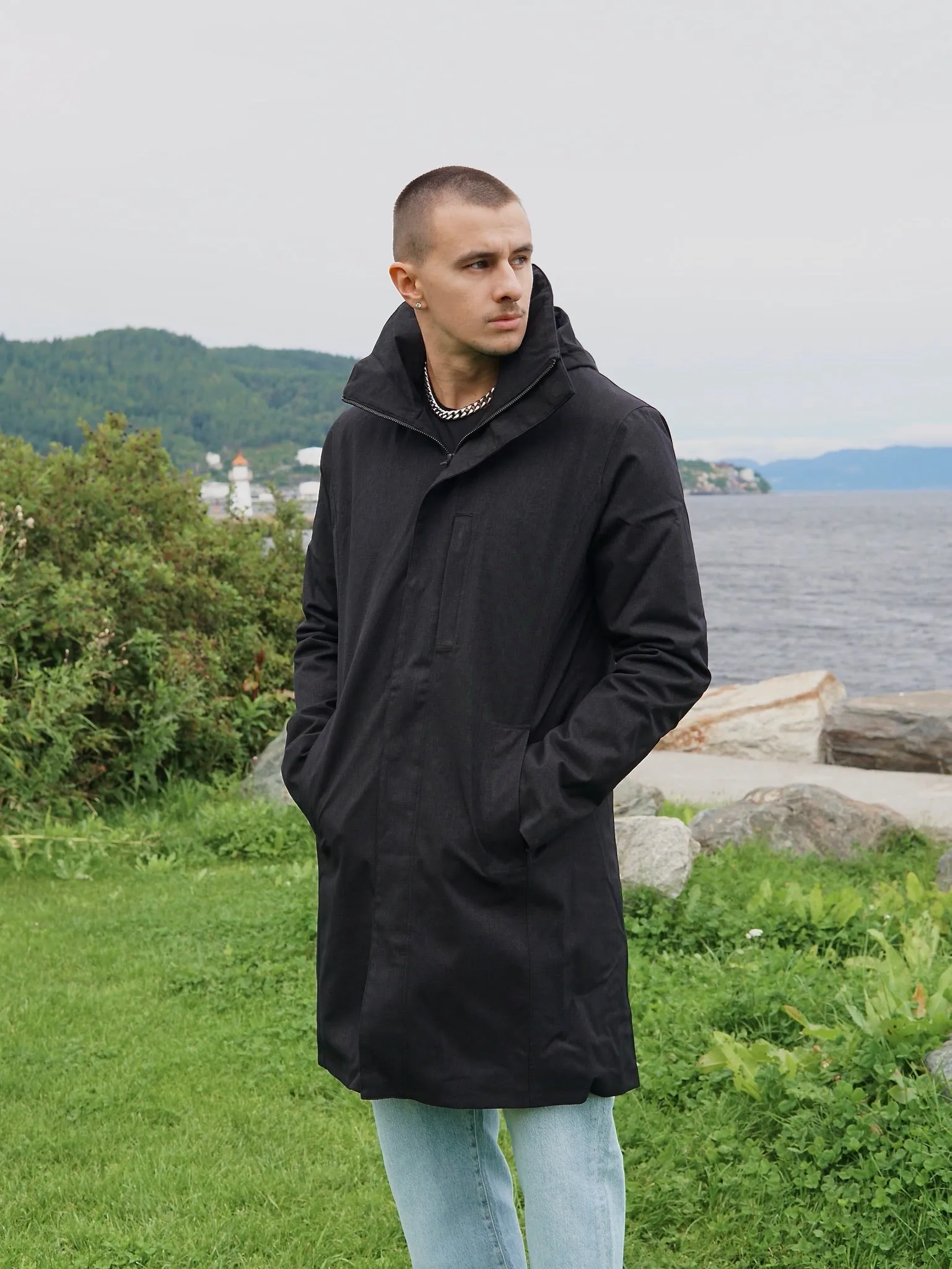 Sludd coat - new black sold by Brando product image thumbnail 5