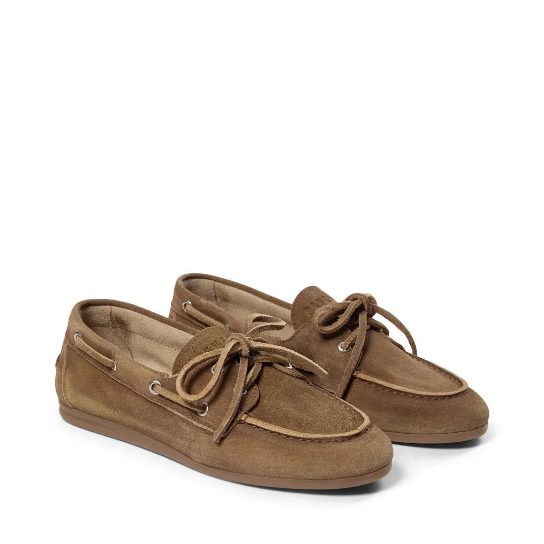 Marin Loafers - Taupe suede sold by Brando