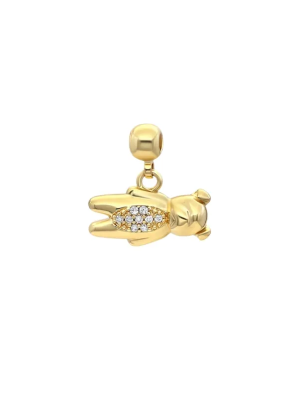 Dog charm - gold sold by Brando