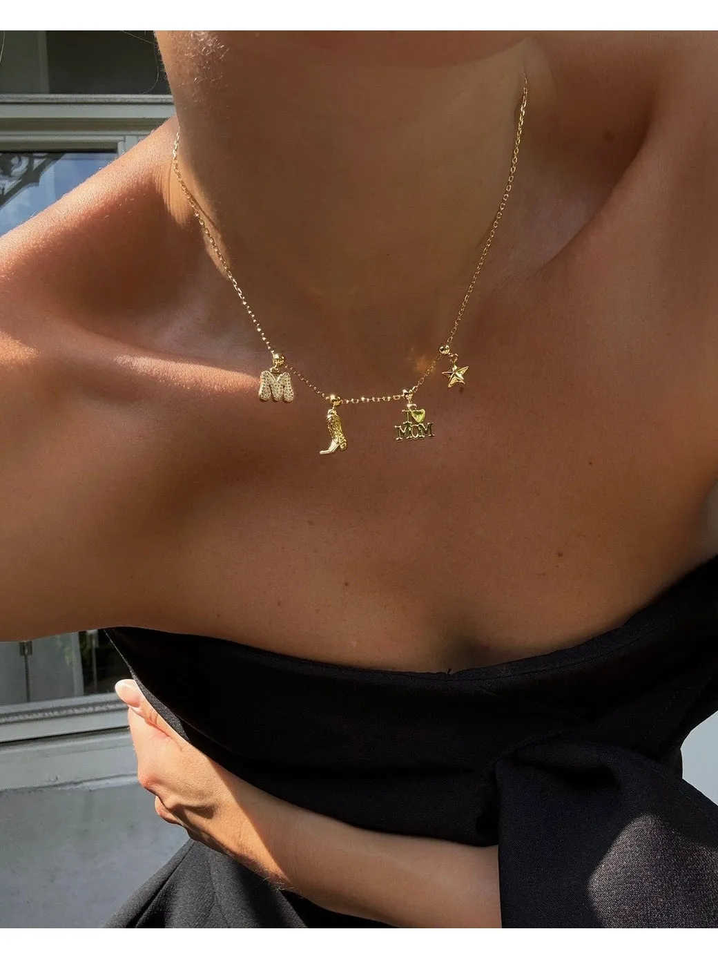 Mom charm - gold sold by Brando product image thumbnail 3