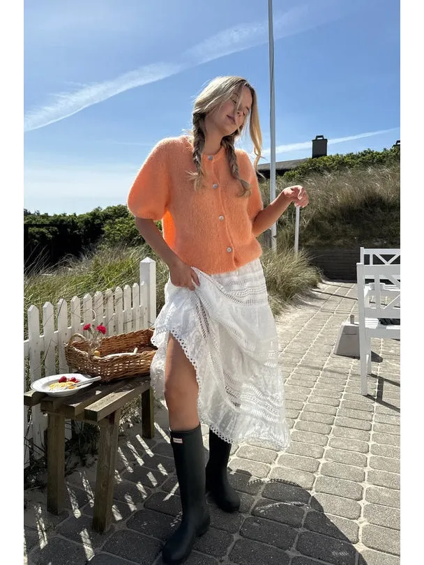 Idai kortermet cardigan - orange sold by Brando product image thumbnail 2