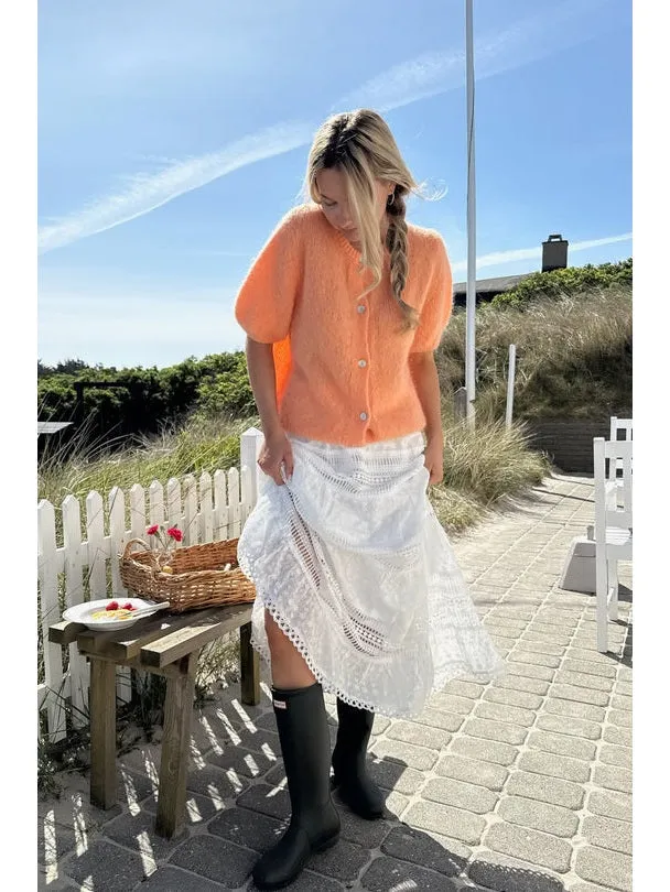 Idai kortermet cardigan - orange sold by Brando product image thumbnail 4