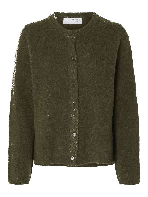 Lulu new knit cardigan - kalamata sold by Brando