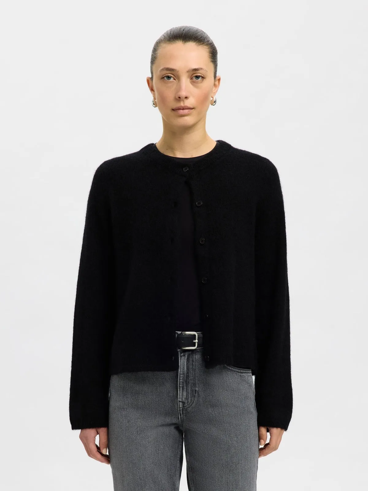 Lulu new knit cardigan - black sold by Brando product image thumbnail 2