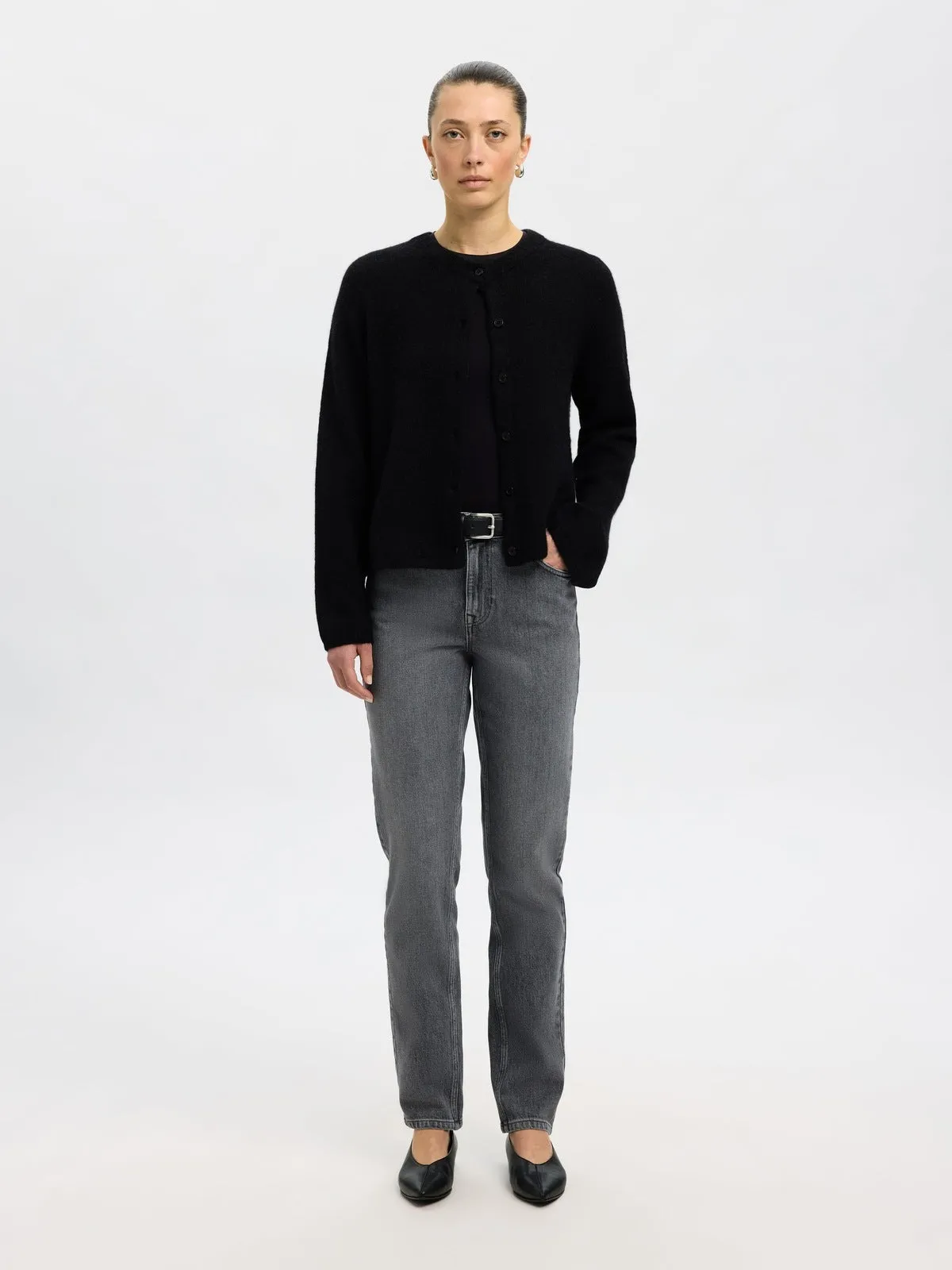 Lulu new knit cardigan - black sold by Brando product image thumbnail 4